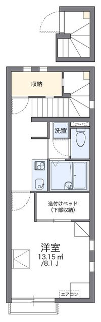 レオネクストＦ　ルミエール　Ⅱ 間取り図