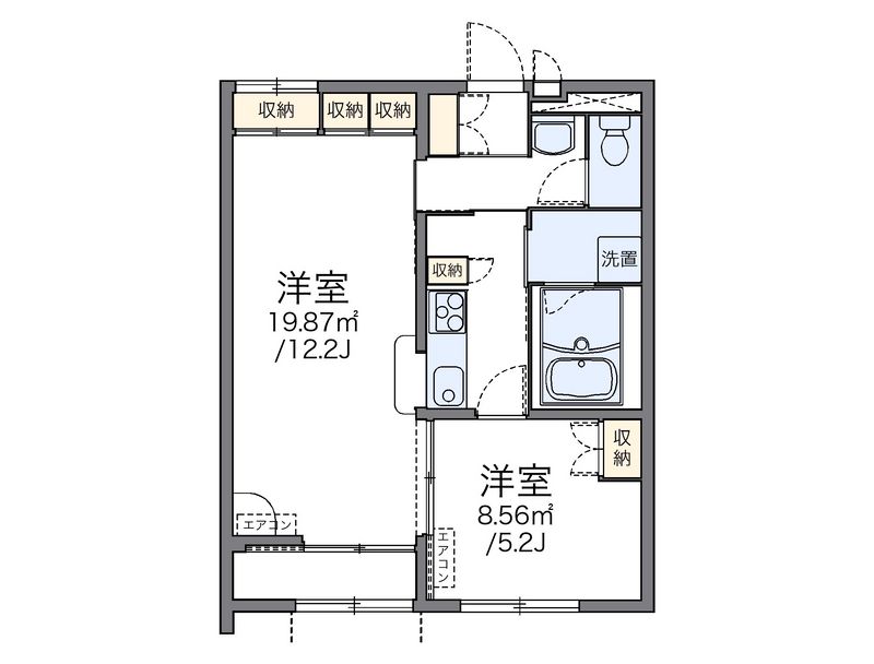 leopalace Thermic 평면도