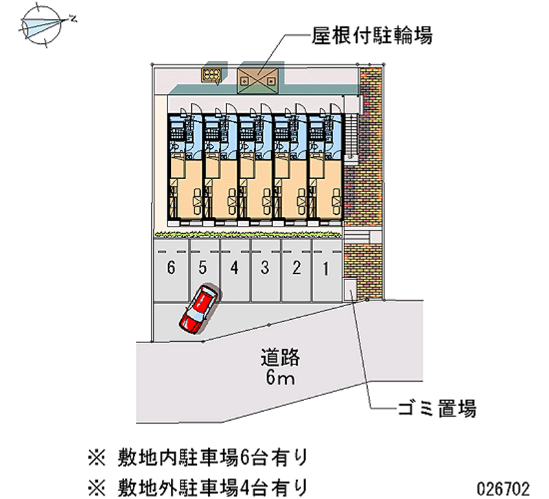 26702 Monthly parking lot