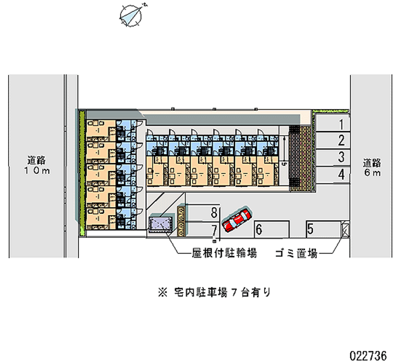 レオパレスエスペランサ 月極駐車場