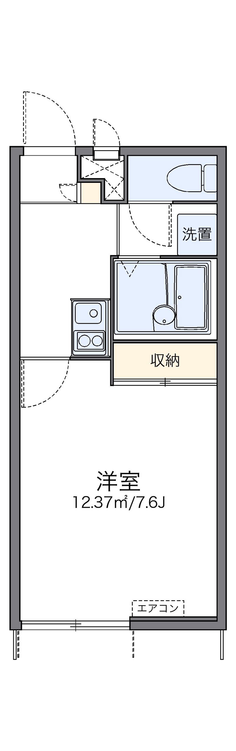 レオパレスＤＥＤＯ 間取図