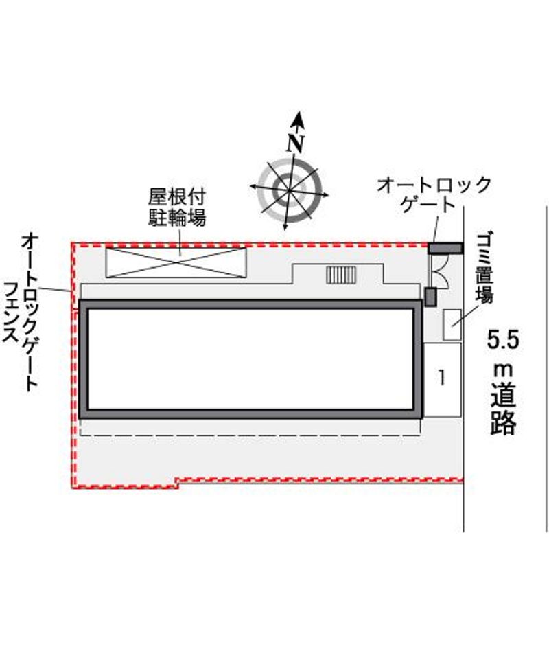 レオパレス匠 配置図
