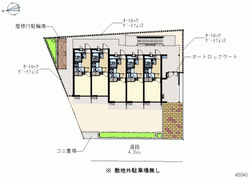 レオパレス翔 区画図