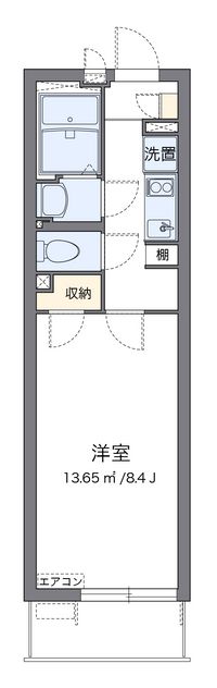 クレイノツインダイヤ 間取り図