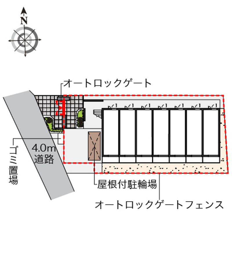 レオパレスフィロソフィア 配置図
