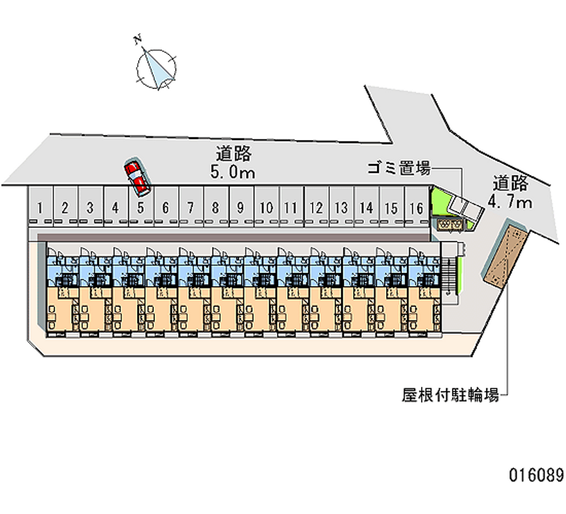 16089 bãi đậu xe hàng tháng