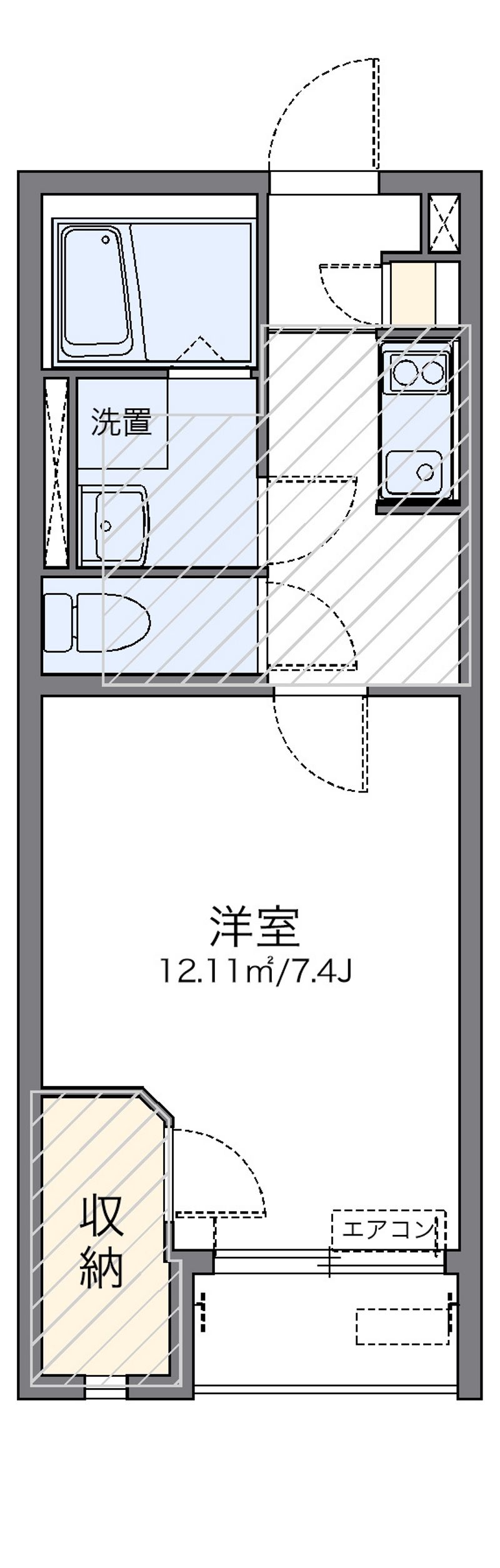 レオネクスト東浜 間取図