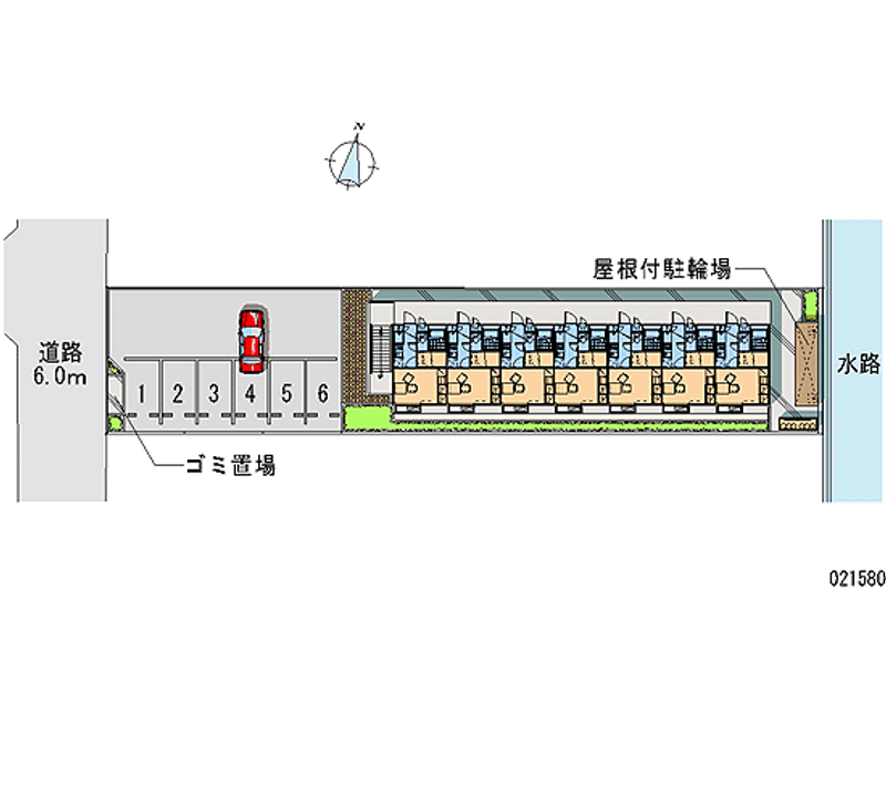 レオパレス武蔵野 月極駐車場