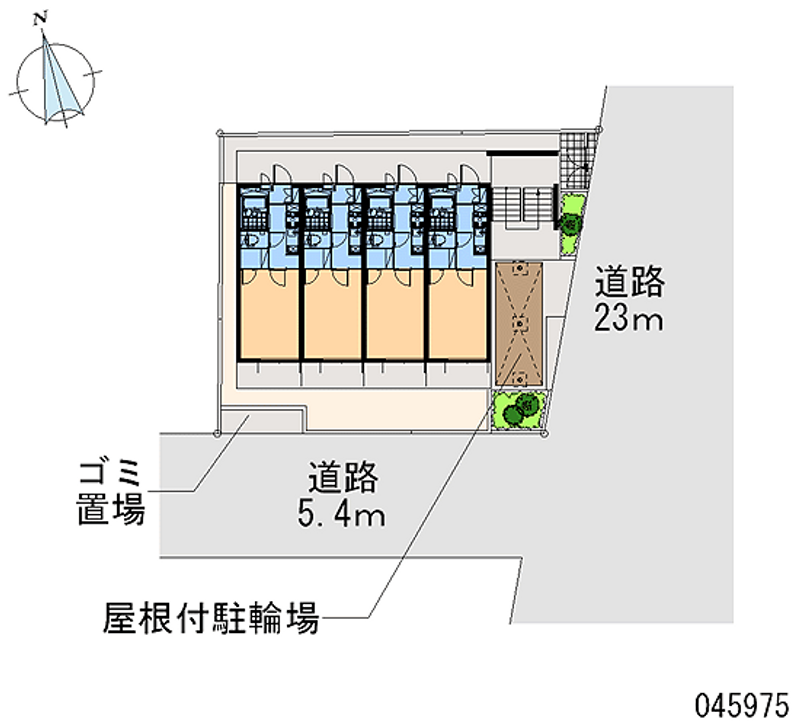 レオパレスルイ 区画図