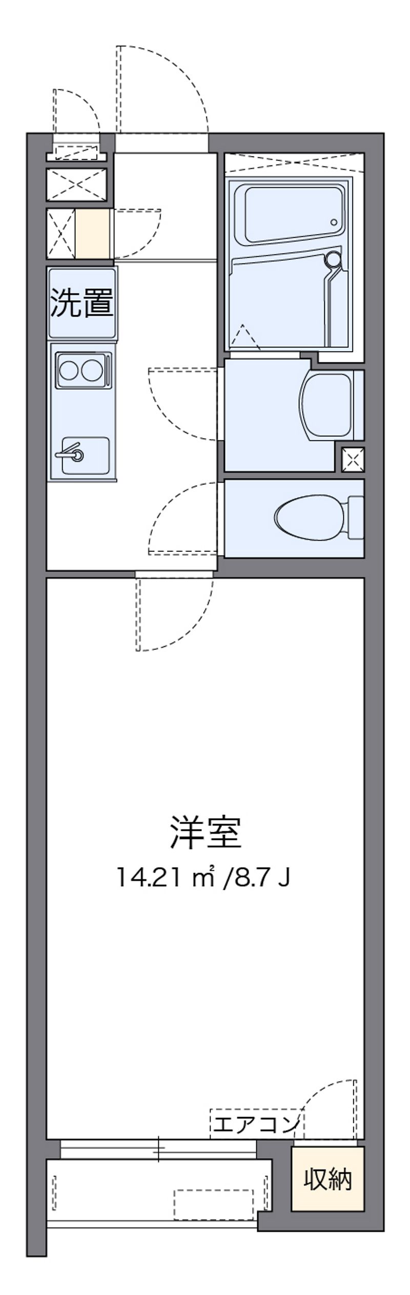 クレイノＮＥＯⅡ 間取図