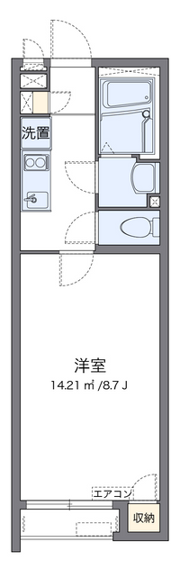 クレイノＮＥＯⅡ 間取り図