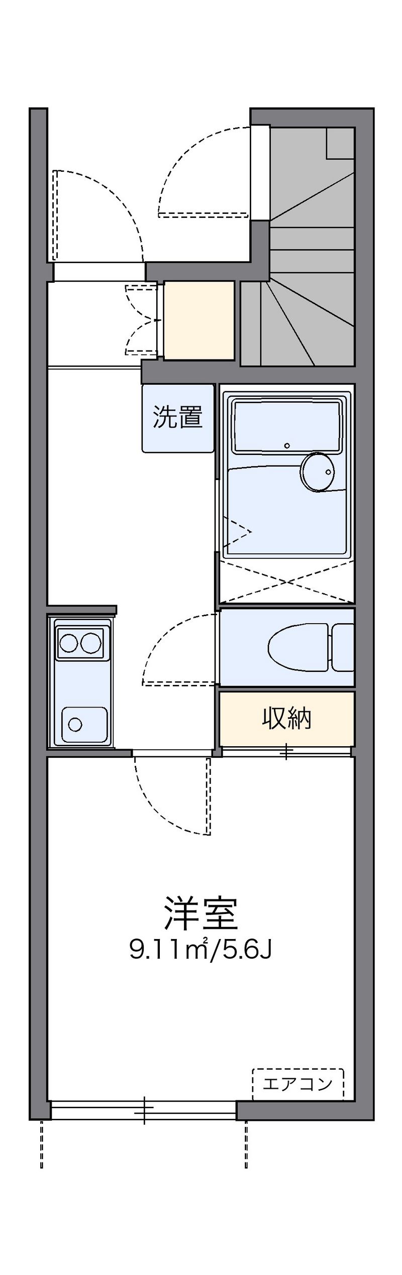 レオネクスト新座ブルー 間取図