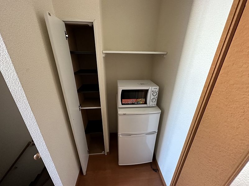 レオパレス矢板 収納