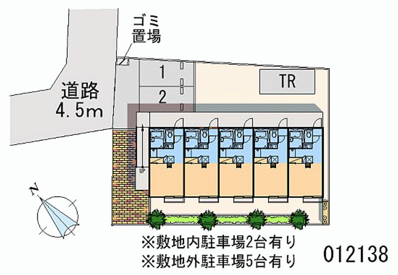 レオパレスＲＩＣＨＨＯＵＳＥ 区画図