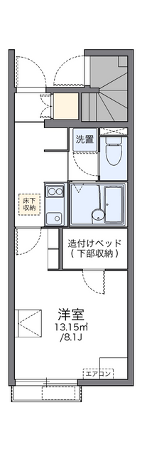 レオネクスト城見橋ハイツ 間取り図