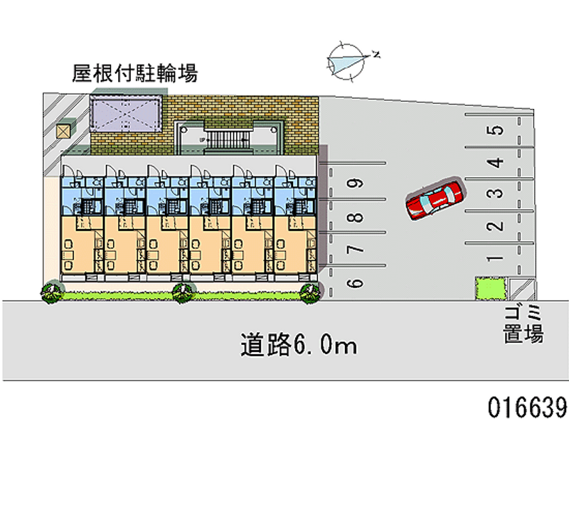 16639月租停车场