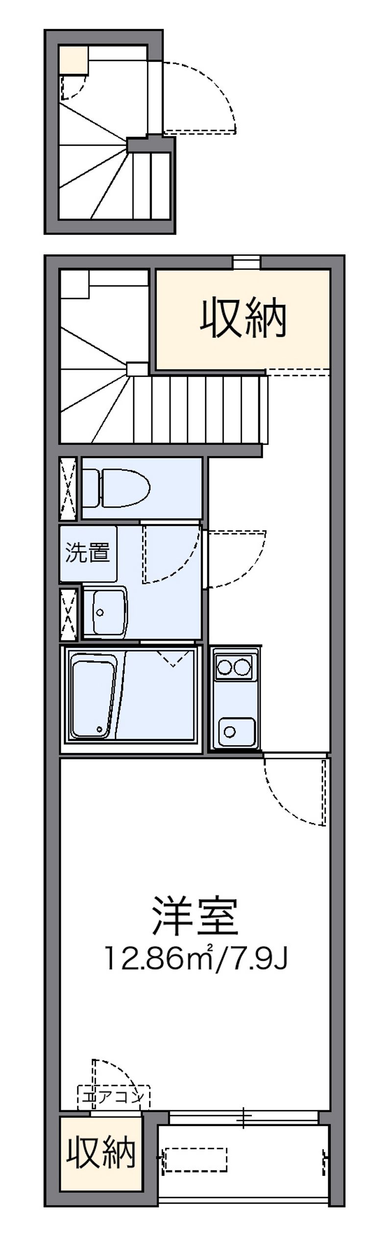 レオネクストブラン 間取図