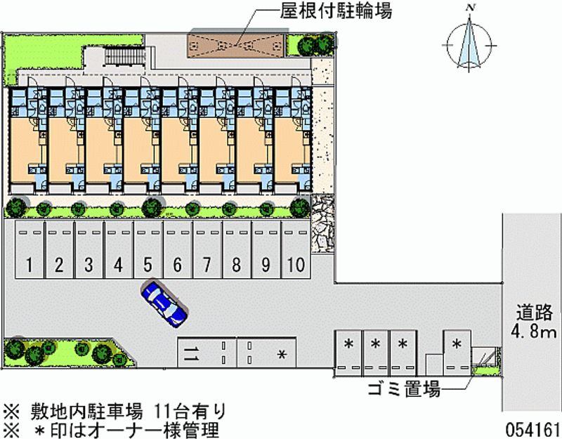 54161 Monthly parking lot