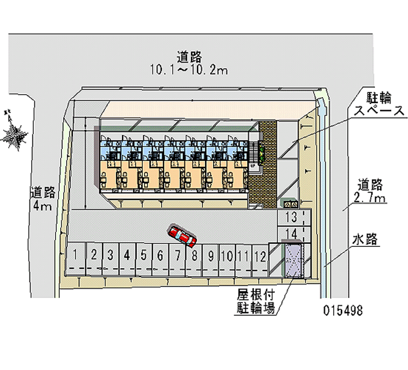 15498 bãi đậu xe hàng tháng