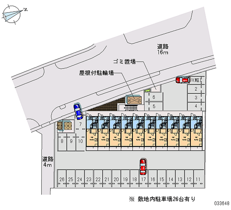 33648 Monthly parking lot