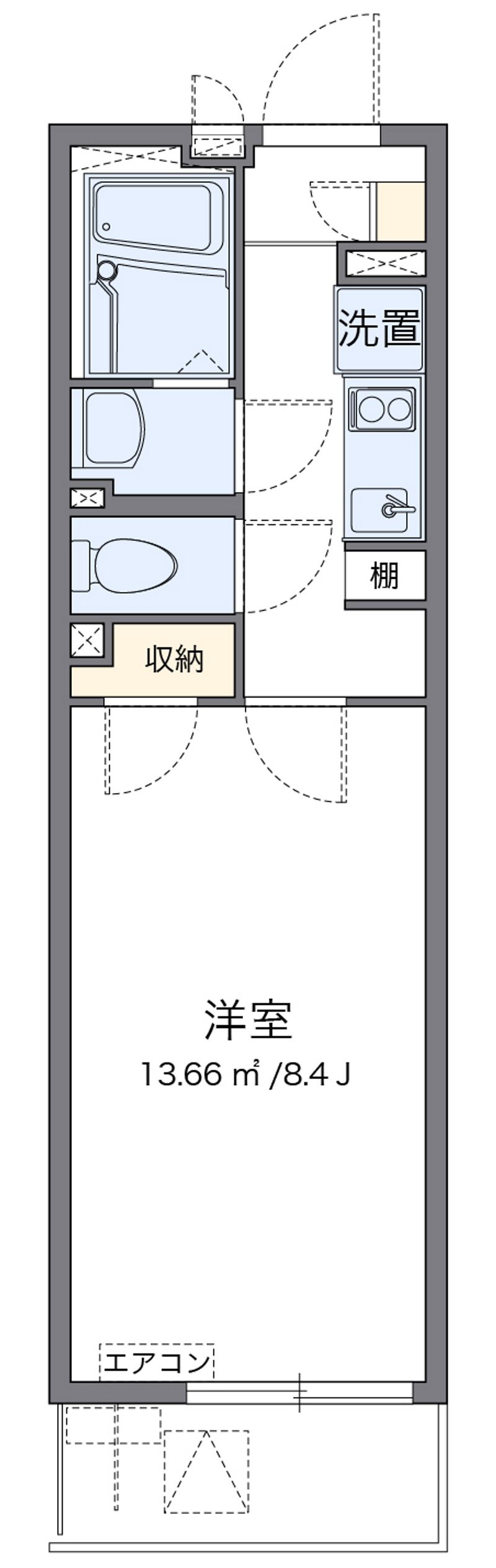 レオネクストラブバード 間取図