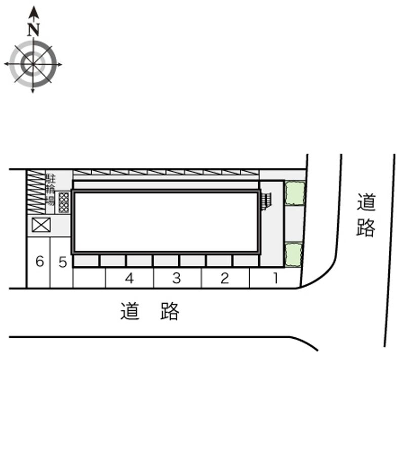 レオパレス吉田 配置図