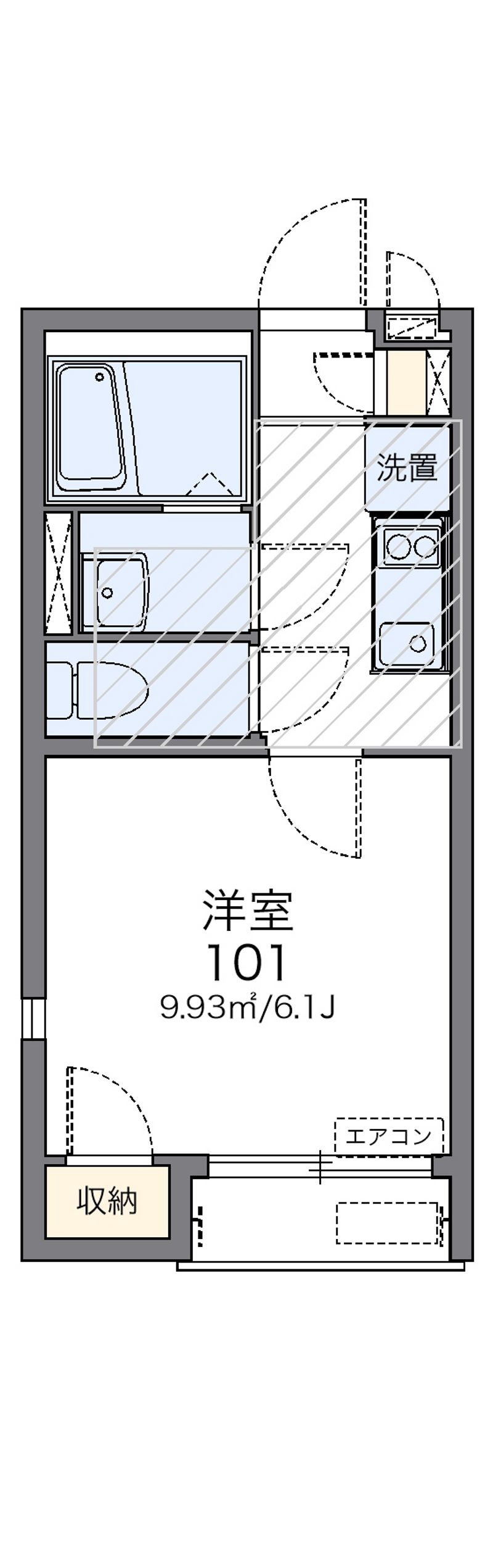 レオネクストアベーテ 間取図