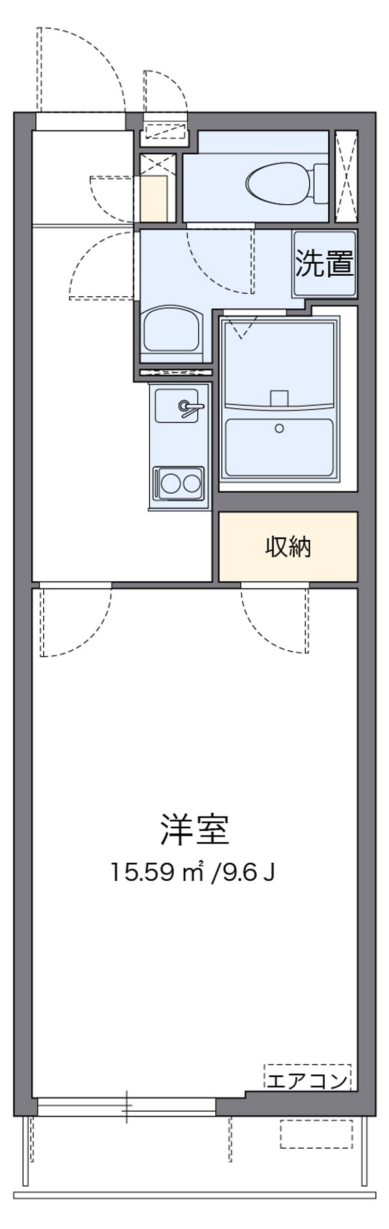 クレイノアーチェロ 間取図