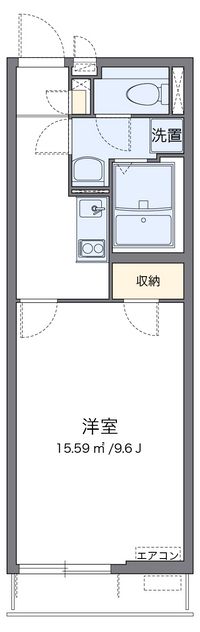 クレイノアーチェロ 間取り図