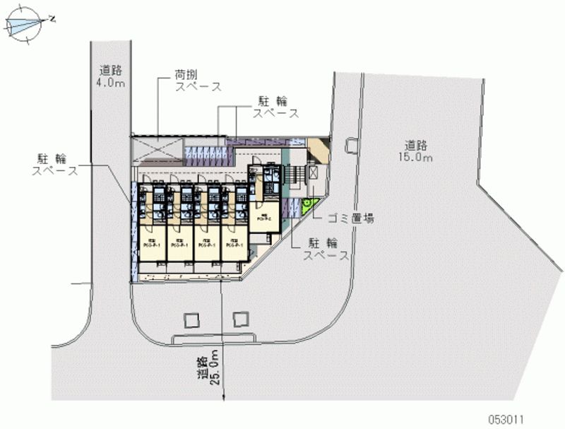 レオネクストＮＡＧＯＭＩ 区画図