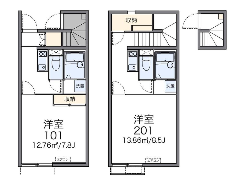 レオネクストＫ 間取図
