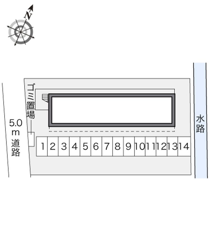 レオパレス古志大橋北サイド 共用部分