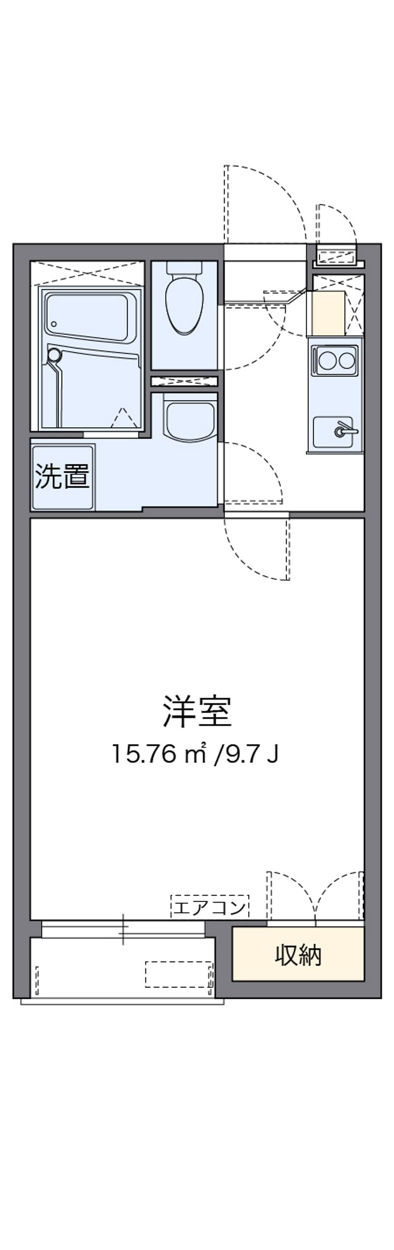 レオネクストグランベルク毛呂Ⅱ 間取図