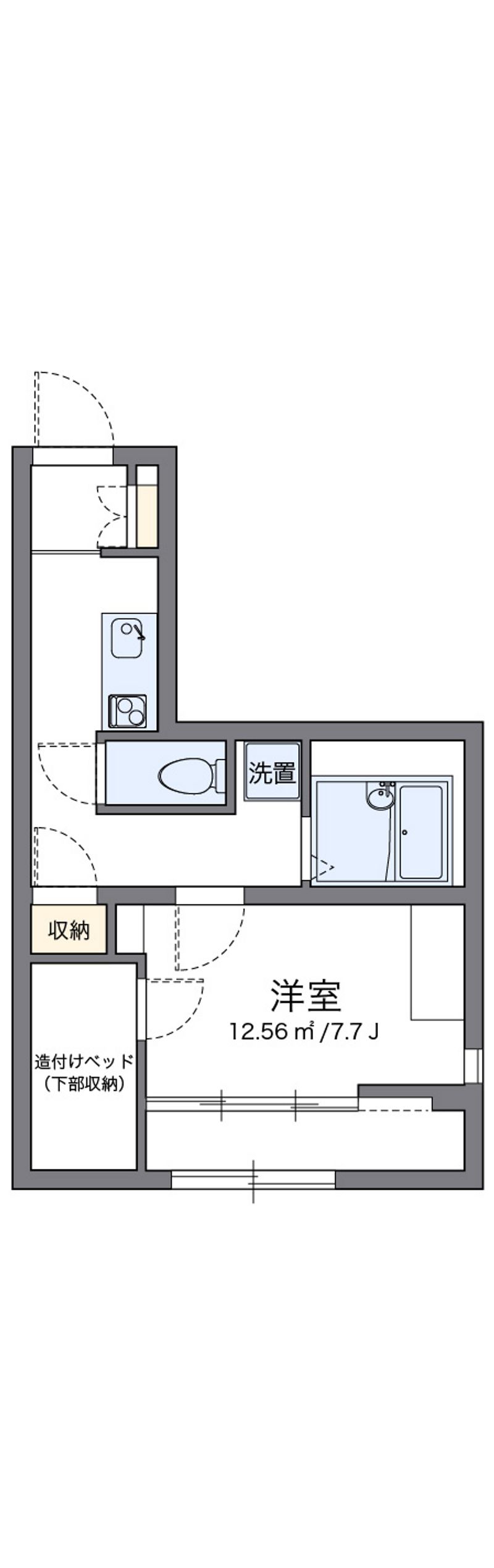 レオパレス湯河原Ｖｉｌｌａ 間取図