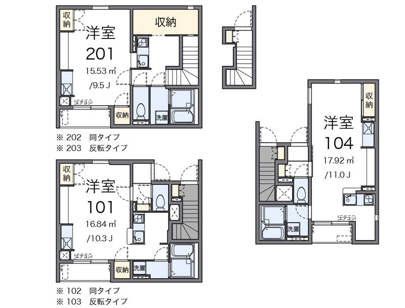 ミランダグリーンビレッジⅢ 間取図