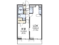 レオパレスときわマンションⅡ 間取り図