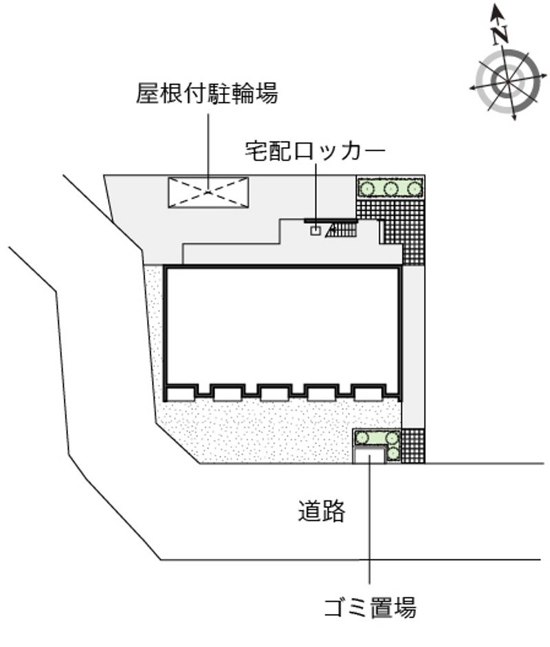 レオネクストＫ　ａｎｄ　Ａ 配置図