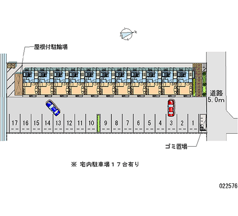 22576月租停車場