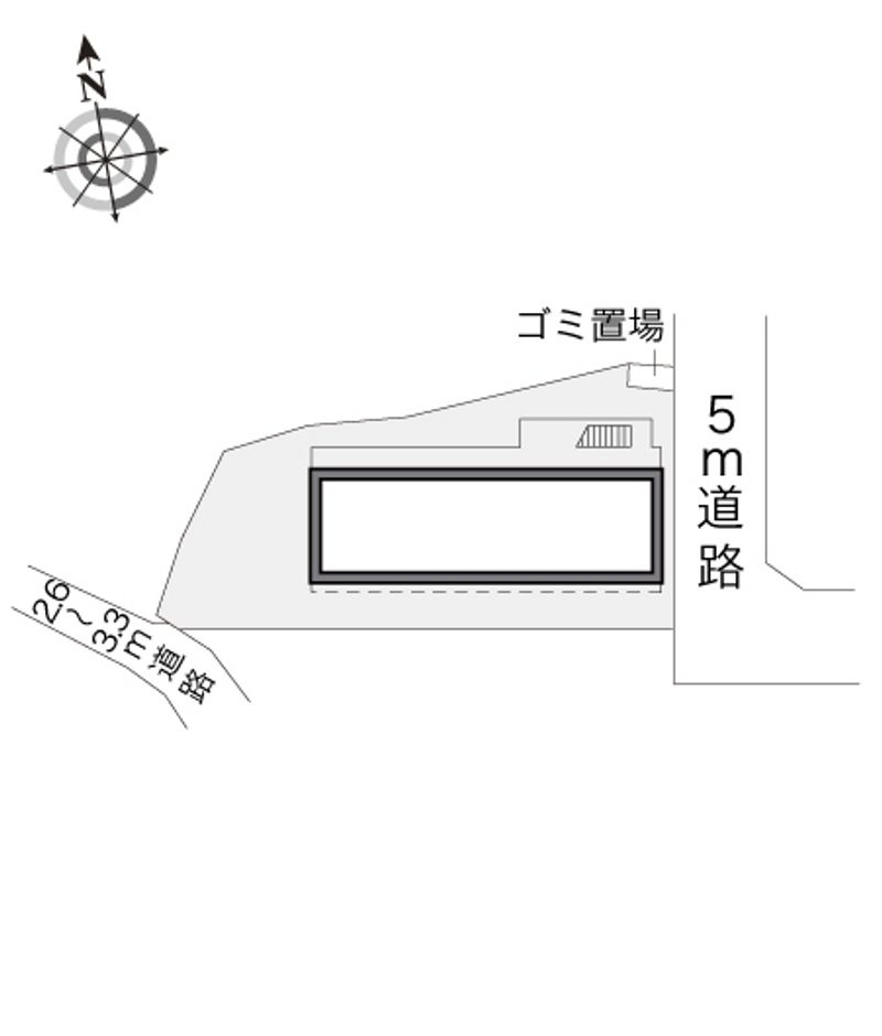 レオパレスエビデンスⅡ 配置図