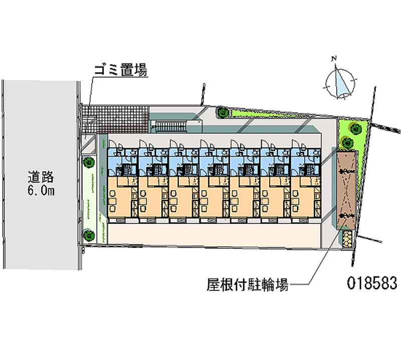 レオパレスステラ 区画図