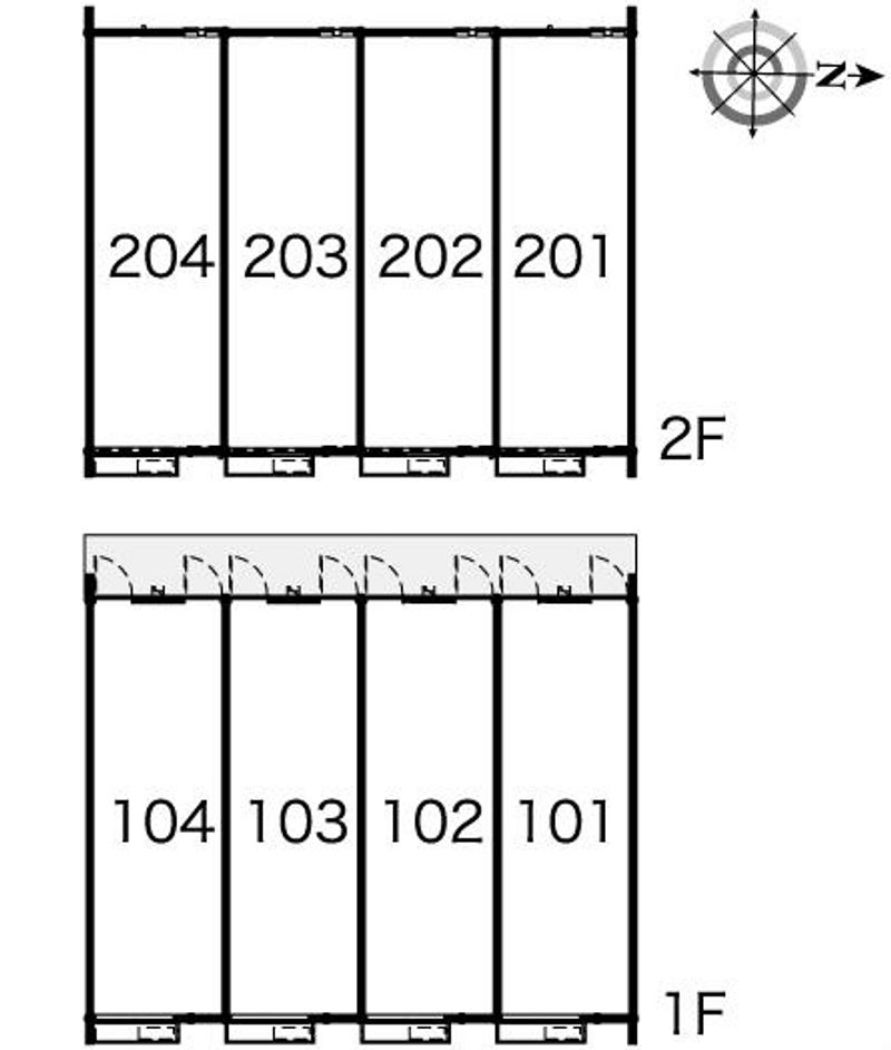 レオネクスト稲西 間取り配置図