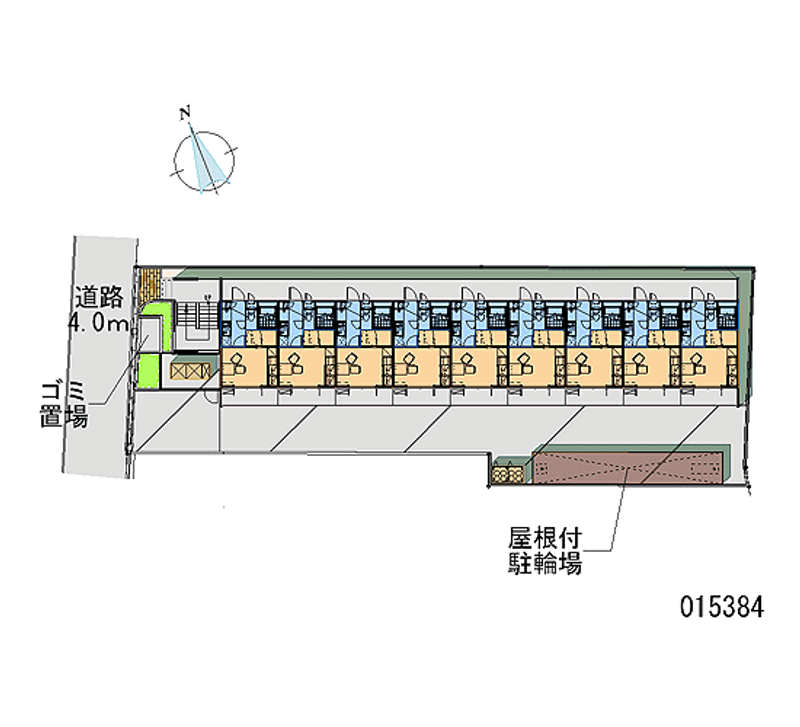レオパレスボムール 区画図