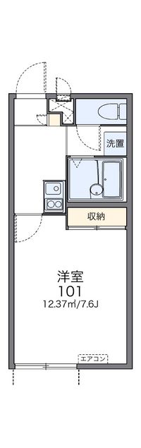 レオパレスＳＡＤＡ２ 間取図