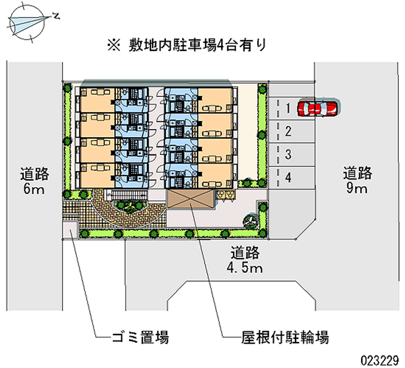 23229 Monthly parking lot