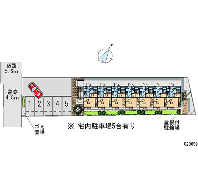 20659 bãi đậu xe hàng tháng