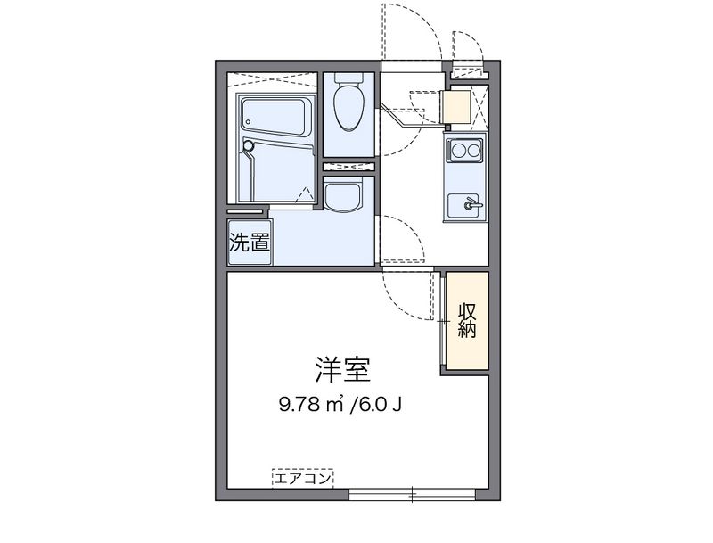 クレイノラメールエムズ 間取り