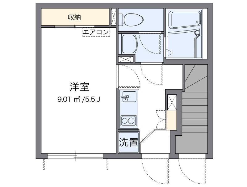 クレイノボンボン　桜 間取り
