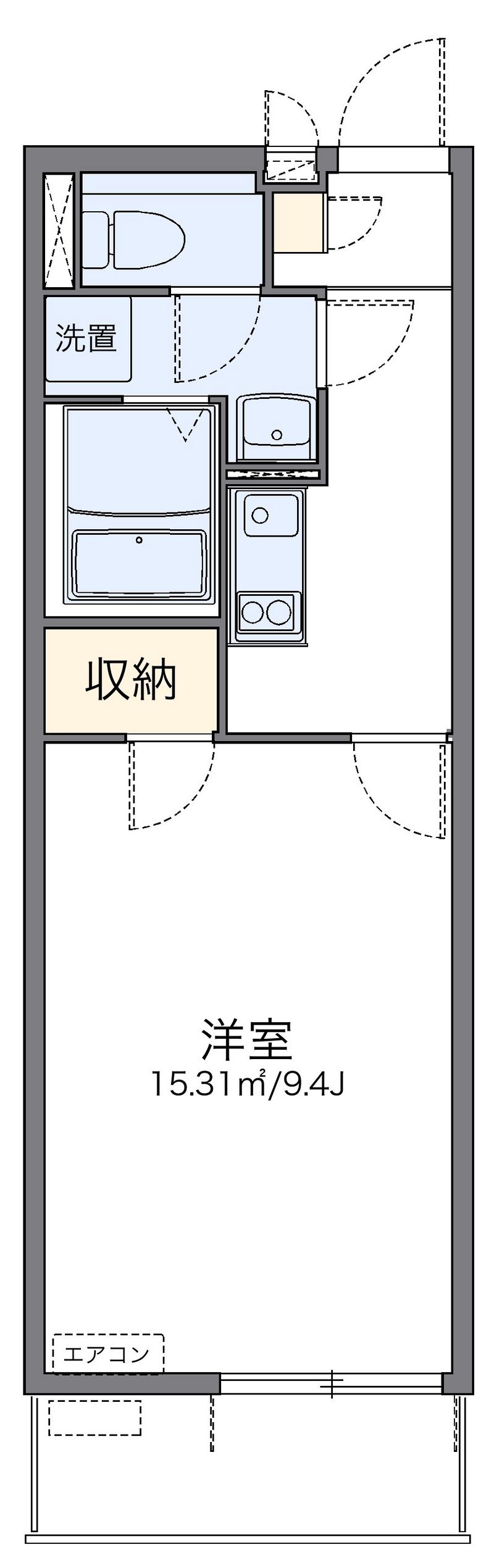 レオネクスト新城 間取り