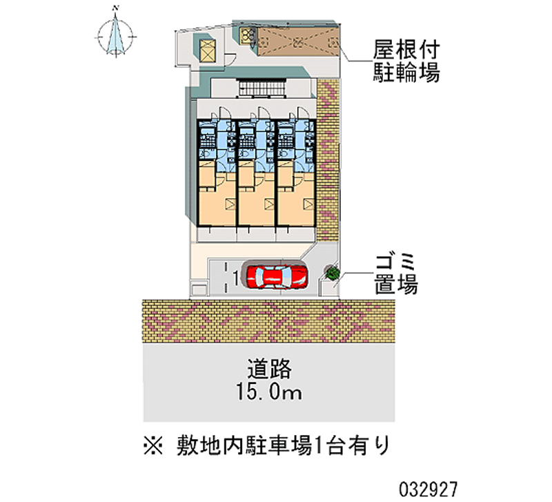 レオパレスベルメゾン 区画図