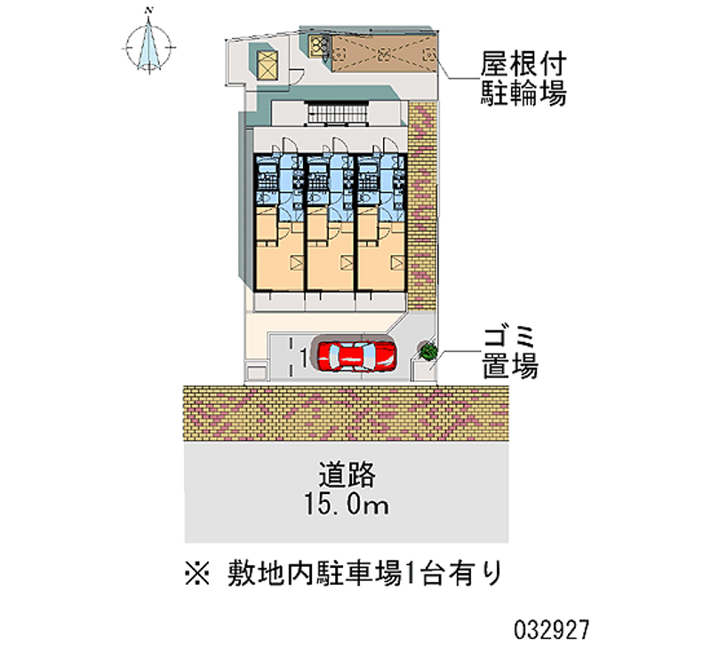 レオパレスベルメゾン 月極駐車場